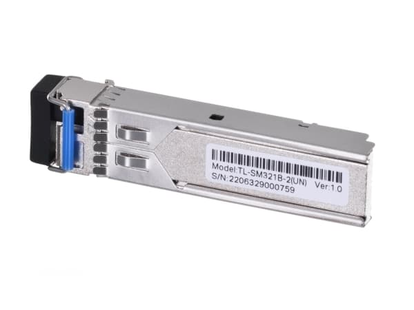 TP-Link TL-SM321B - SFP (mini-GBIC) transceiver modul - GigE - 1000Base-BX - LC/UPC enkelttilstand - op til 10 km - 1310 (TX) / 1550 (RX) nm - for P/