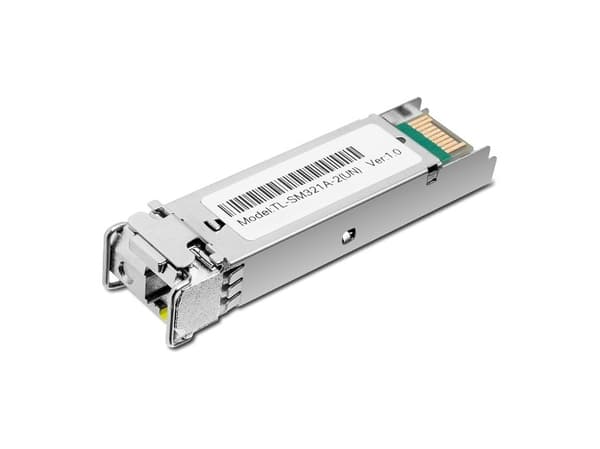 TP-LINK TL-SM321A, Fiber optisk, 1250 Mbit/s, SFP, LC (UPC), 9/125 µm, BX