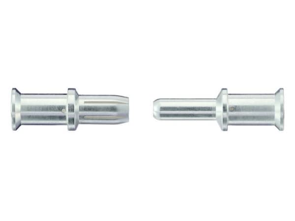 Harting 09 11 000 6231, Crimp, Silver, Silver, Kopparlegering, 10 mm ², 0,5 mO