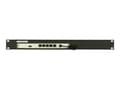 Miniatyrbilde 3 av 5: Rackmount.IT RM-CI-T4 - Monteringssett for nettverksenhet - rackmonterbar - kullsort, RAL 9005 - 1U - 19" - for Cisco Meraki MX64 Cloud Managed