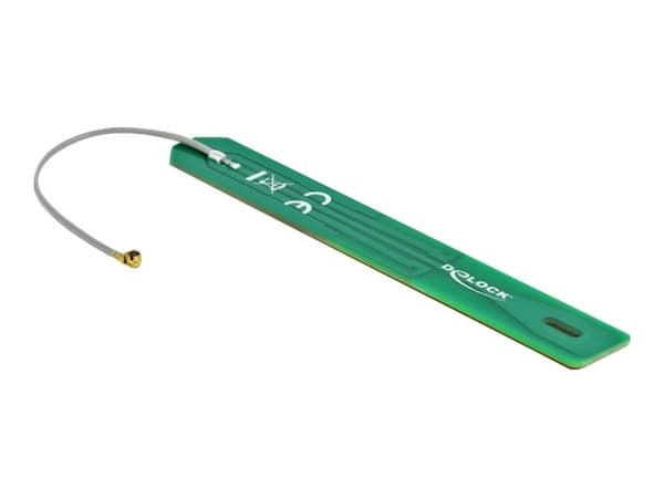 Delock - Antenne - PCB - Smart Home, LPWAN - 2 dBi - innendørs, intern, klebemontering