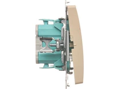Kontakt-Simon BMW1.01/12, Plast, IP20, IP44, 250 V, 10 A, 75 mm, 41 mm