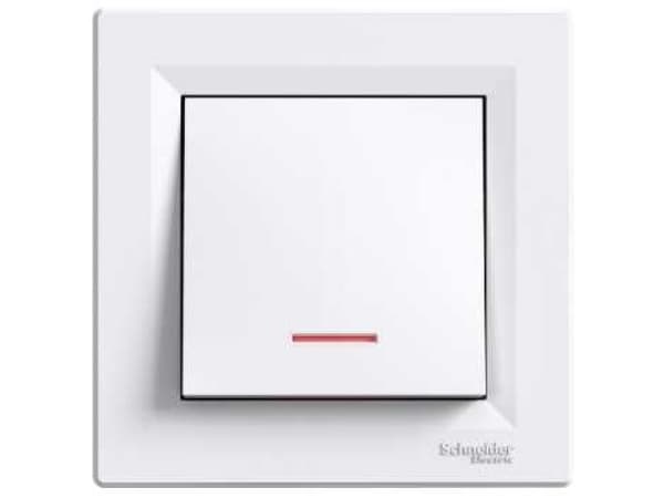 Schneider Electric Illuminated push button Asfora white - EPH1600321