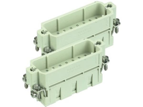 Harting 09200163011 09 20 016 3011 Industrikontakt Amphenol C146 Innehåll: 1 st