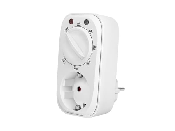 LogiLink ET0012, Daglig tidtaker, Hvit, Rotasjon, IP20, 230 V, 50 Hz