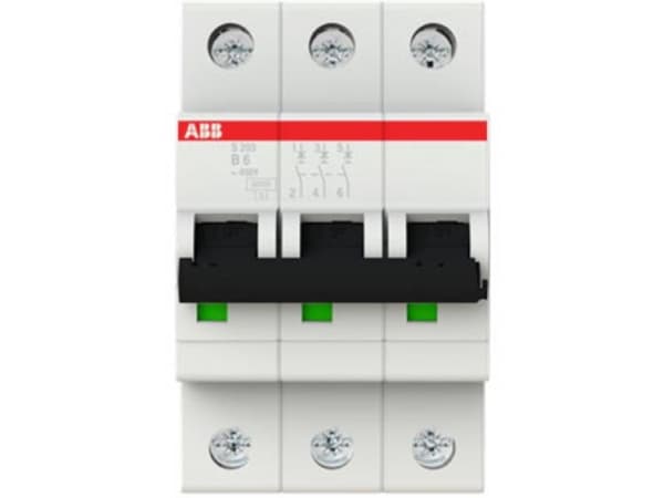 ABB 2CDS253001R0065 S203-B6 Ledningssikherdsbührder 3-polet
