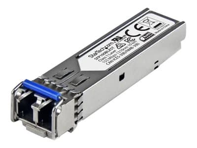 StarTech.com MSA Uncoded Compatible SFP Module, 100BASE-LX, 100MbE Single Mode (SMF) Fiber Optic Transceiver, 100Mb Ethernet SFP, LC Connector, 10km,