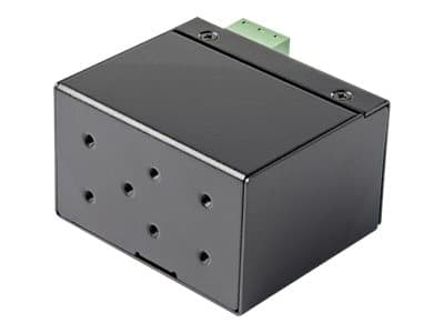 StarTech.com PoE+ industriell fiber till Ethernet-mediakonverterare 30 W - SFP till RJ45 - Singlemode/Multimode fiber till Gigabitkopparnätverk - Min