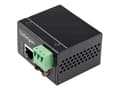 Miniatyrbild 1 av 5: StarTech.com Industrial Fiber to Ethernet Media Converter, 100Mbps SFP to RJ45/Cat6, Singlemode/Multimode Optical Fiber to Copper Network, 12-56V DC,