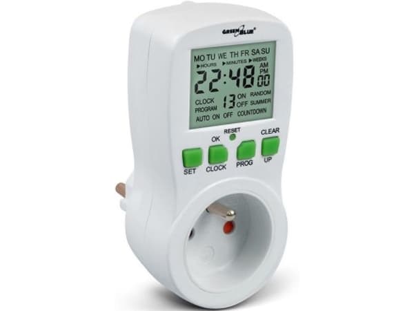 GreenBlue timer - digital timer 16 program max 240 program Tysk version (GB107)
