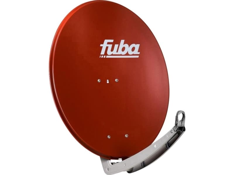 fuba DAA 780 R SAT-antenne 78 cm Reflektormateriale: Aluminium Rød, Brun
