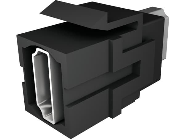 Bachmann - Modulinnlegg (kopling) - HDMI - svart