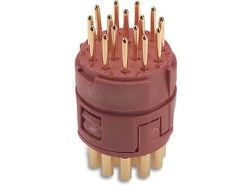Lapp EPIC SIGNAL M23, suora, uros-/naarasliitin, 100 V, 7 A, ruskea, metallia