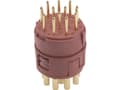 Pikkukuva 3 / 5: Lapp EPIC SIGNAL M23, suora, uros-/naarasliitin, 100 V, 7 A, ruskea, metallia