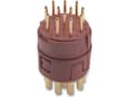 Pikkukuva 2 / 5: Lapp EPIC SIGNAL M23, suora, uros-/naarasliitin, 100 V, 7 A, ruskea, metallia
