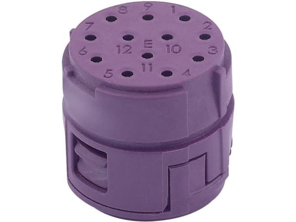Lapp EPIC SIGNAL M23, Rett, Hankjønn/hunkjønn, 100 V, 7 A, Brun, Metall