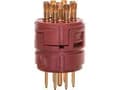 Miniatyrbild 2 av 5: Lapp EPIC SIGNAL M23, Rak, Hane/Hona, 150 V, 7 A, Brun, Metall