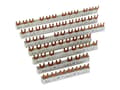 Miniatyrbilde 5 av 5: Eaton 215637, Hvit, 500 V, Gaffelkobling, 10 mm², 63 A, 210 mm