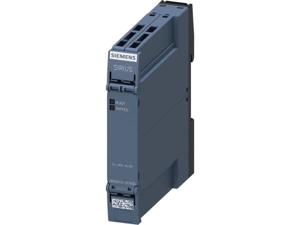 Termistorimoottorin suojarele 17,5 mm kotelo jousiliitin 1R + 1Z US = AC/DC 24 3RN2010-2CW30