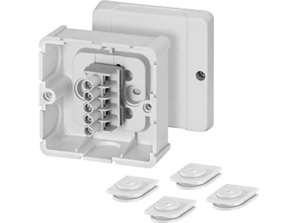 Hensel DP 9025, Polystyren (PS), Termoplast, Grå, IP54, 88 mm, 50 mm, 88 mm