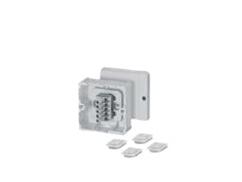 Hensel DP 9025, Polystyren (PS), Termoplast, Grå, IP54, 88 mm, 50 mm, 88 mm