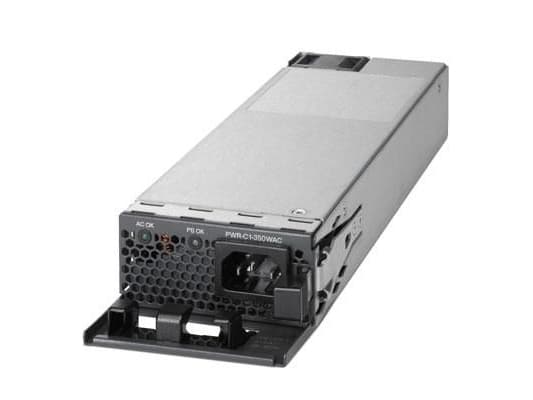 Cisco Config 1 - Virtalähde - hot-plug/redundantti (plug-in-moduuli) - 80 PLUS Platinum - AC 100-240 V - 350 Watt - Catalyst 9300 (350 Watt), 9300L (
