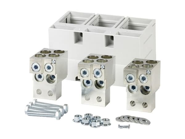 Eaton 266836, Busbar terminal, Kopper, Rett, Metallisk, 100 mm, 53 mm