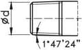 Pikkukuva 5 / 5: FANAR tuuman 3/8 "Die (N1-121001-4629)