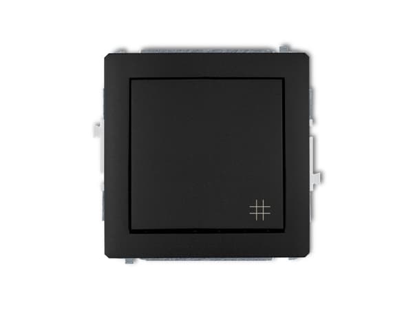 Karlik 12DWP-6, Nivåbrytare, Svart, IP20, IP44, 250 V, 10 A