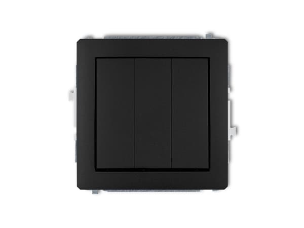 Karlik 12DWP-7, Nivåbrytare, Svart, IP20, 250 V, 10 A