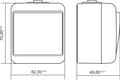 Miniatyrbilde 4 av 4: Karlik 30WHE-1, Trykkbryter, IP54, 250 V, 10 A