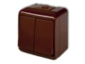 Miniatyrbilde 1 av 3: Karlik 4WHE-2, Trykkbryter, IP54, 250 V, 10 A