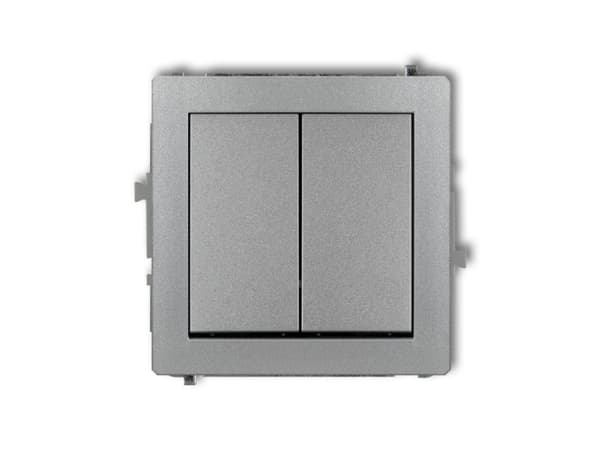 Karlik 7DWP-2, Nivåbrytare, Silver, IP20, IP44, 250 V, 10 A