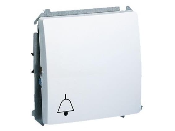 Kontakt-Simon BMD1.01/11, Trykkbryter, Plast, Hvit, IP20, IP44, 250 V, 10 A
