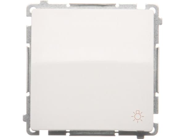 Kontakt-Simon BMS1.01/11, Trykkbryter, Plast, Hvit, IP20, IP44, 250 V, 10 A