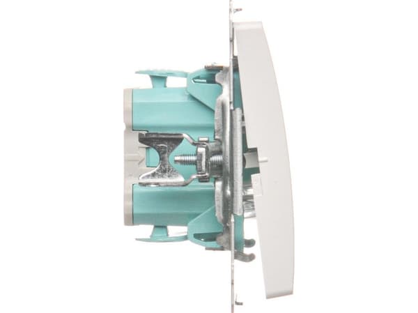 Kontakt-Simon BMS1.01/11, Trykkbryter, Plast, Hvit, IP20, IP44, 250 V, 10 A
