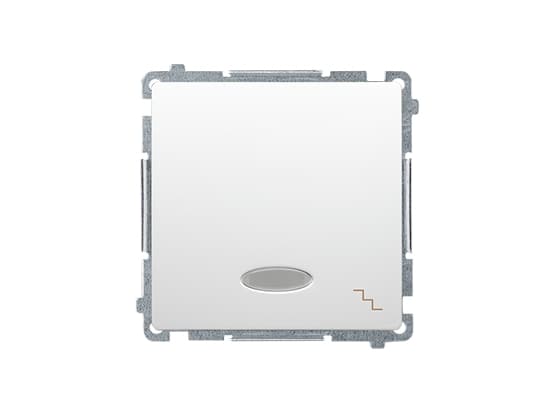 Kontakt-Simon BMW6L.01/11, Muovi, Valkoinen, IP20, IP44, 250 V, 10 A, 75 mm