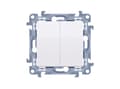 Miniatyrbilde 1 av 2: Kontakt-Simon CW5.01/11, Plast, Hvit, IP20, IP44, 250 V, 10 A, 77 mm