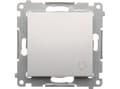 Miniatyrbild 3 av 5: Kontakt-Simon DD1.01/43, Tryckknappsbrytare, Plast, Silver, IP20, IP44, 250 V, 10 A
