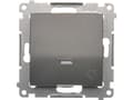 Pikkukuva 3 / 5: Kontakt-Simon DD1L.01/48, Trykknapkontakt, Plast, Anthracit, IP20, IP44, 250 V, 10 A