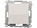 Miniatyrbild 3 av 5: Kontakt-Simon DW1.01/11, Plast, Vit, IP20, IP44, 250 V, 10 A, 75 mm