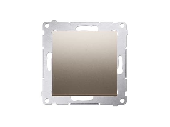 Contact-Simon DW1A.01/44, muovi, kultainen, IP20, IP44, 250 V, 16 A, 75 mm