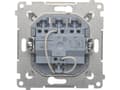 Miniatyrbilde 4 av 5: Kontakt-Simon DW31L.01/43, Plast, Sølv, IP20, 250 V, 10 A, 75 mm