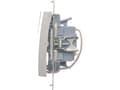 Miniatyrbilde 5 av 5: Kontakt-Simon DW31L.01/43, Plast, Sølv, IP20, 250 V, 10 A, 75 mm