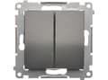 Miniatyrbild 3 av 5: Kontakt-Simon DW5.01/48, Plast, Anthracit, IP20, IP44, 250 V, 10 A, 75 mm