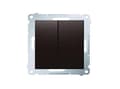 Miniatyrbild 2 av 5: Kontakt-Simon DW5.01/48, Plast, Anthracit, IP20, IP44, 250 V, 10 A, 75 mm