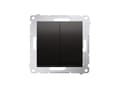 Miniatyrbild 1 av 5: Kontakt-Simon DW5.01/48, Plast, Anthracit, IP20, IP44, 250 V, 10 A, 75 mm