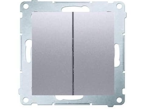 Kontakt-Simon DW5A.01/43, Muovi, Hopea, IP20, IP44, 250 V, 16 A, 75 mm