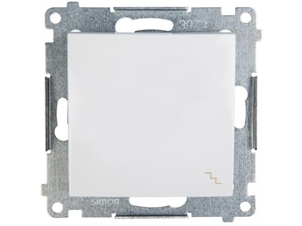 Kontakt-Simon DW6A.01/11, Muovi, Valkoinen, IP20, IP44, 250 V, 16 A, 75 mm