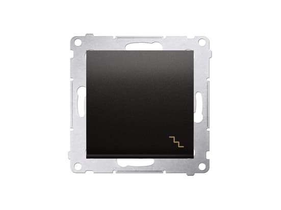 Kontakt-Simon DW6A.01/48, Plast, Anthracit, IP20, IP44, 250 V, 16 A, 75 mm